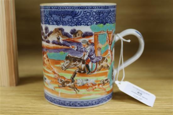 A Chinese export mug